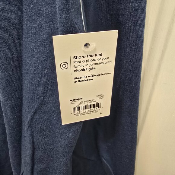 NWT Men's Jammies For Your Families Cookie Pajama Set Size L - Picture 7 of 8